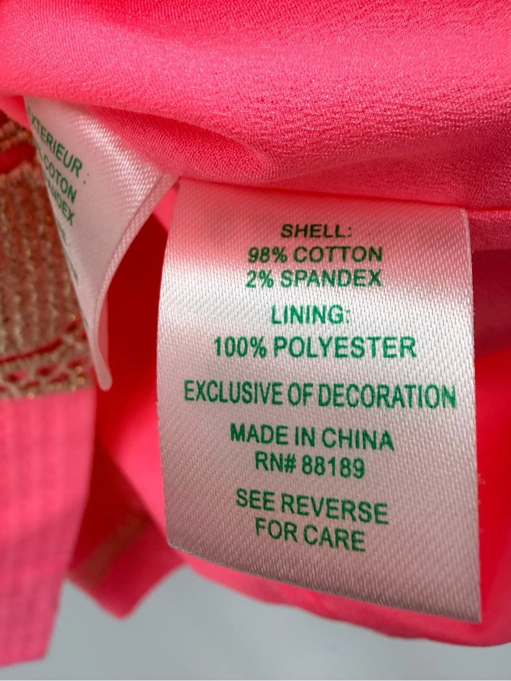 Lilly Pulitzer Hot Pink Ena Stretch Shift Dress 2 Vacation Wedding Guest - Picture 4 of 6